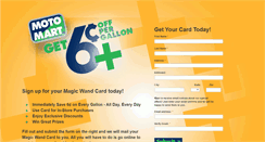 Desktop Screenshot of magicwandcard.com