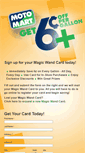 Mobile Screenshot of magicwandcard.com